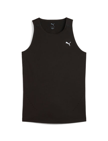 PUMA Run Cloudspun Tank - Blackimage6- The Sports Edit