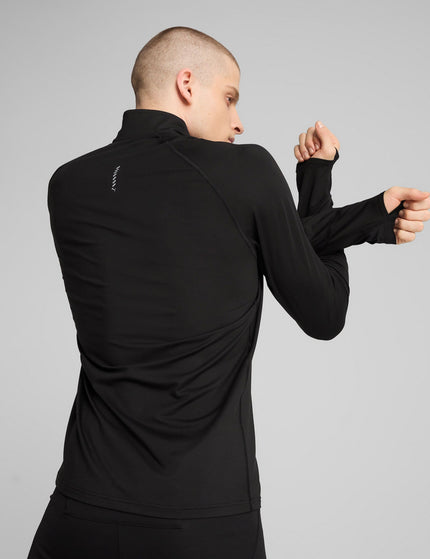 PUMA Run Velocity Cloudspun 1/4 Zip - Blackimage2- The Sports Edit