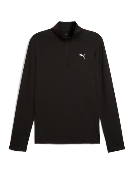 PUMA Run Velocity Cloudspun 1/4 Zip - Blackimage6- The Sports Edit