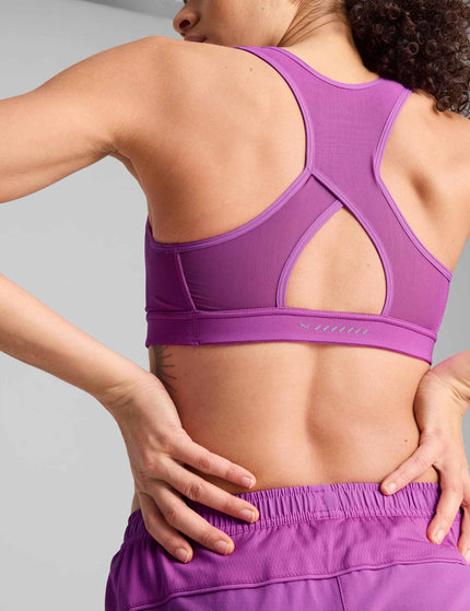 PUMA Running 4Keeps Bra - Wild Berryimage4- The Sports Edit