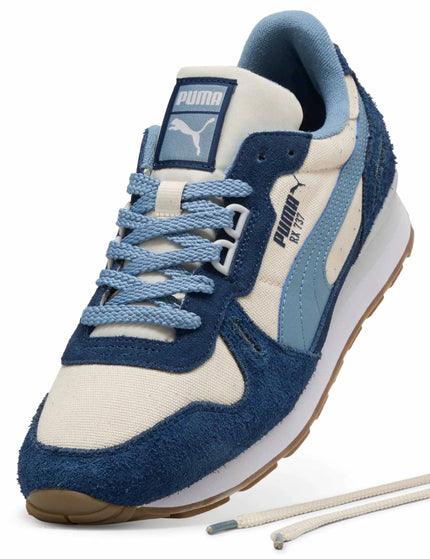 PUMA RX 737 Vintage Sneakers - Alpine Snow/Persian Blueimage3- The Sports Edit
