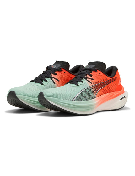 PUMA Puma x Hyrox Deviate NITRO 3 Running Shoes - Mint Melt/Glowing Redimage2- The Sports Edit