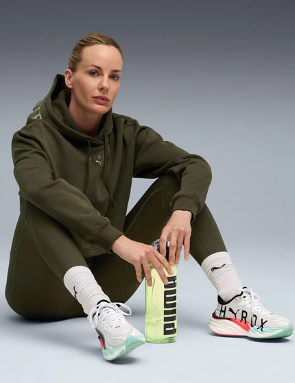 PUMA Puma x Hyrox Heavyweight Hoodie - Dark Oliveimage7- The Sports Edit