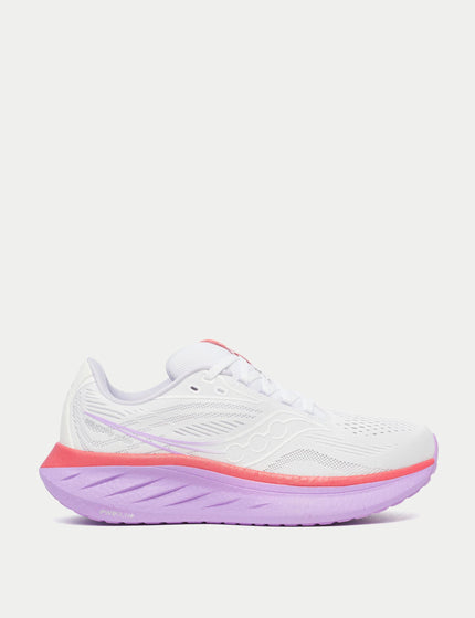 Saucony Ride 18 - White/Coralimage1- The Sports Edit