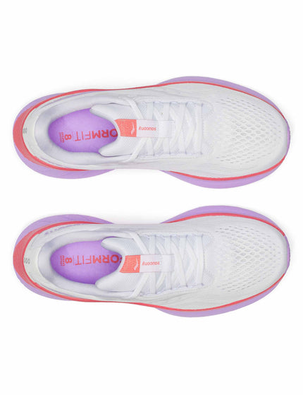 Saucony Ride 18 - White/Coralimage4- The Sports Edit