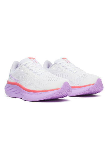 Saucony Ride 18 - White/Coralimage2- The Sports Edit