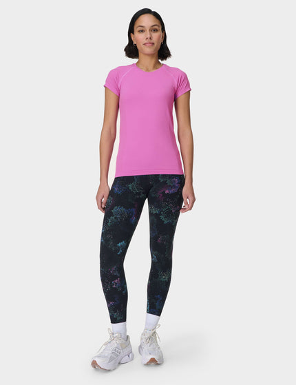 Sweaty Betty Athlete Seamless Gym T-Shirt - Allium Pinkimage5- The Sports Edit