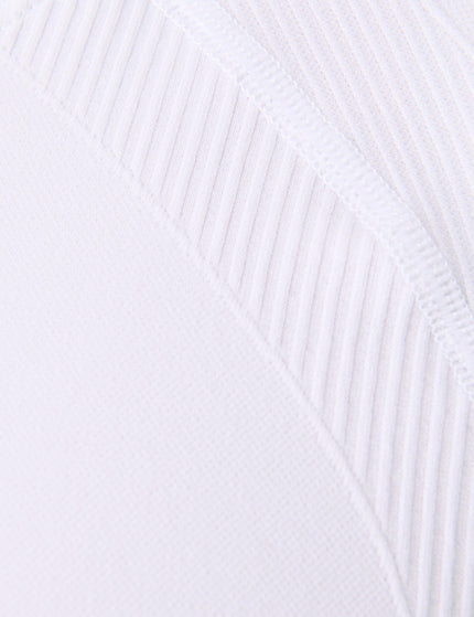 Sweaty Betty Athlete Crop Seamless Workout T-Shirt - Whiteimage5- The Sports Edit