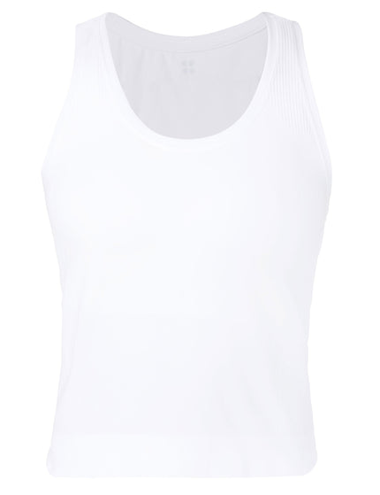 Sweaty Betty Athlete Crop Seamless Workout Vest - Whiteimage6- The Sports Edit