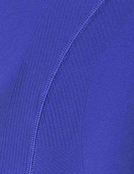 Sweaty Betty Athlete Seamless Workout T-Shirt - Rich Blueimage7- The Sports Edit