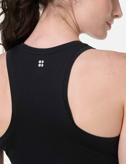Sweaty Betty Athlete Seamless Workout Vest - Blackimage4- The Sports Edit