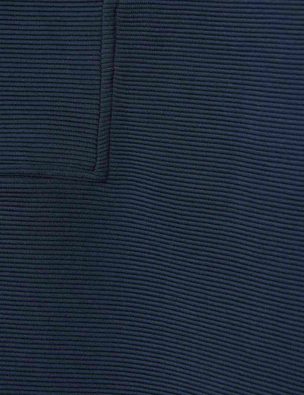 Sweaty Betty Peaceful Rib Half Zip Sweatshirt - Navy Blueimage7- The Sports Edit