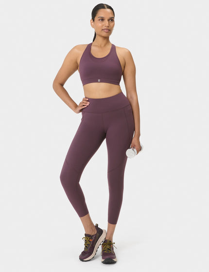 Sweaty Betty Power 7/8 Picot Edge Legging - Neptune Purpleimage6- The Sports Edit