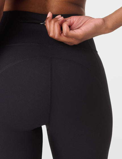 Sweaty Betty Power 7/8 Wrap Waist Gym Leggings - Blackimage5- The Sports Edit