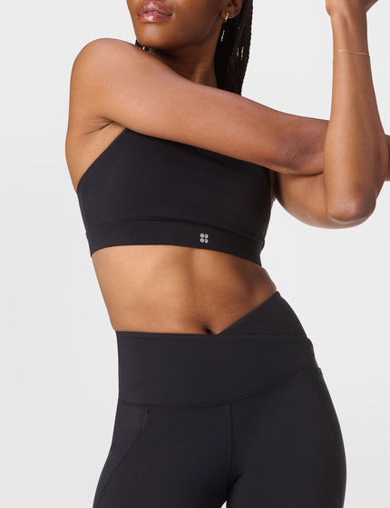 Sweaty Betty Power 7/8 Wrap Waist Gym Leggings - Blackimage6- The Sports Edit