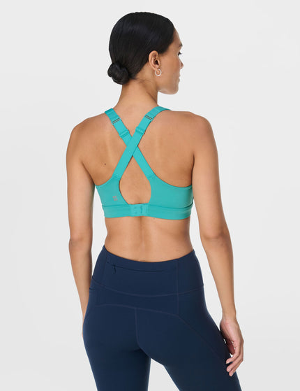 Sweaty Betty Power Pulse Bra - Ripple Blueimage2- The Sports Edit
