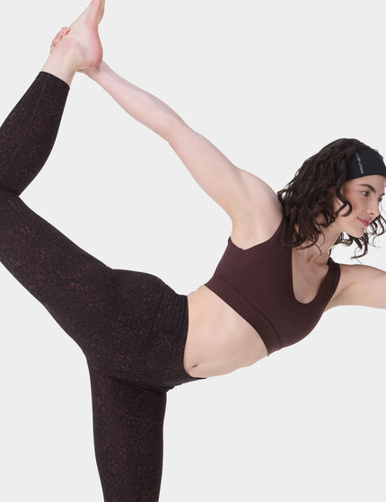 Sweaty Betty Ultimate Studio 7/8 Leggings - Brown Panther Printimage5- The Sports Edit
