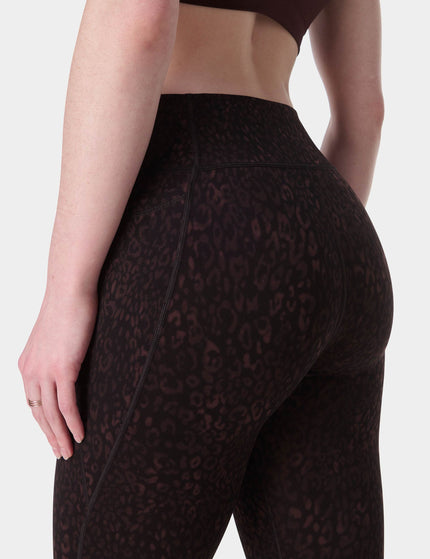 Sweaty Betty Ultimate Studio 7/8 Leggings - Brown Panther Printimage4- The Sports Edit