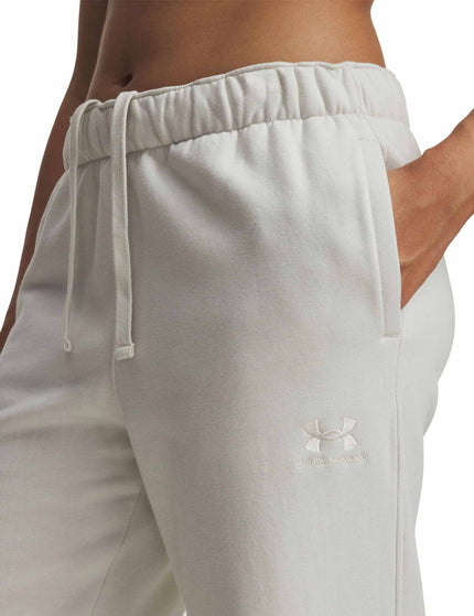 Under Armour Icon Vida Fleece Pants - Summit Whiteimage3- The Sports Edit
