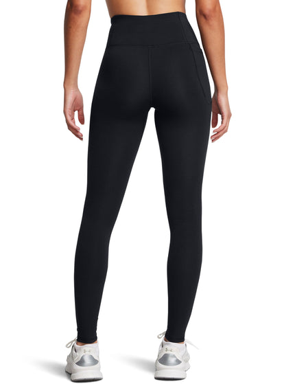 Under Armour Motion Leggings - Black/Whiteimage2- The Sports Edit