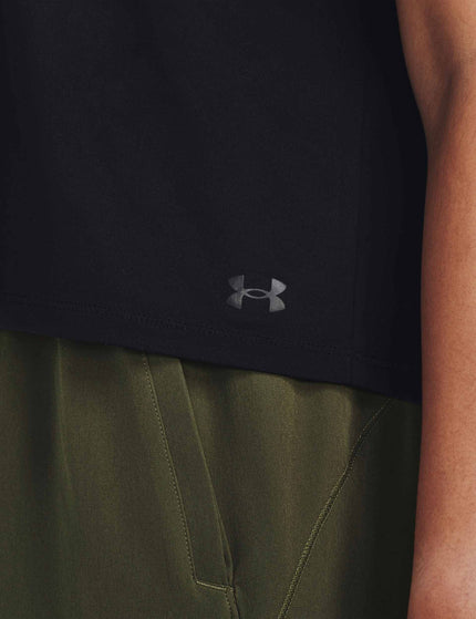 Under Armour Motion Short Sleeve - Black/Jet Greyimage3- The Sports Edit