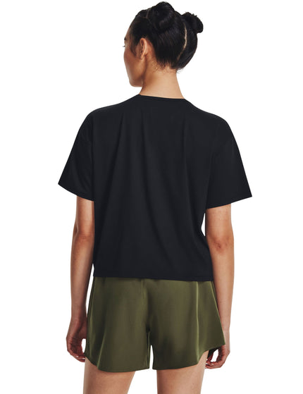 Under Armour Motion Short Sleeve - Black/Jet Greyimage2- The Sports Edit