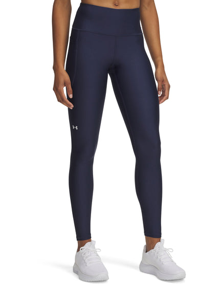 Under Armour Tech Leggings - Washed Navy/Whiteimage1- The Sports Edit