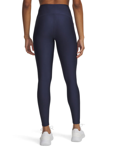 Under Armour Tech Leggings - Washed Navy/Whiteimage2- The Sports Edit