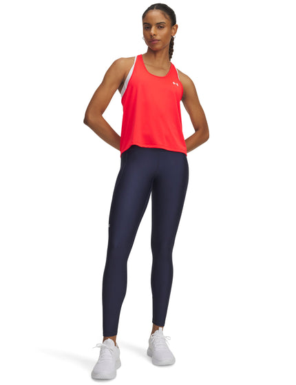 Under Armour Tech Leggings - Washed Navy/Whiteimage3- The Sports Edit