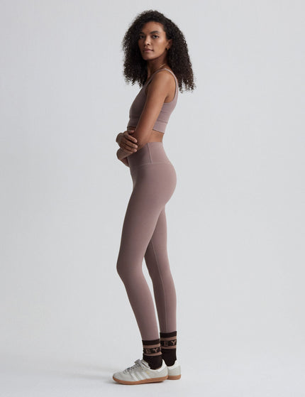 Varley FreeSoft High Waisted Legging 25 - Deep Taupeimage7- The Sports Edit
