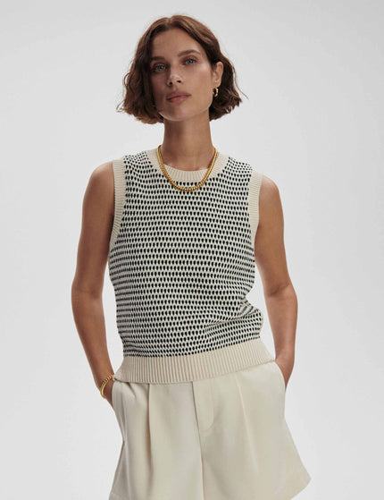 Varley Knowles Textured Knit Vest - Birchimage4- The Sports Edit