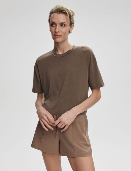 Varley Venice Easy Tee - Chocolate Chipimage2- The Sports Edit