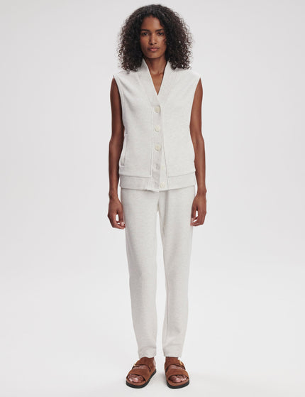 Varley Vicky Button Gilet - Ivory Marlimage5- The Sports Edit